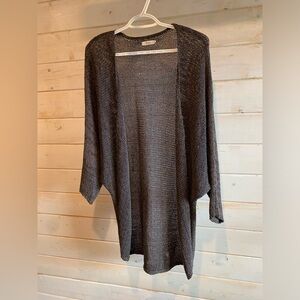 Noul | Grey Batwing Knit Cardigan